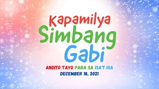 Kapamilya Simbang Gabi  December 18 2021 [upl. by Rhynd248]