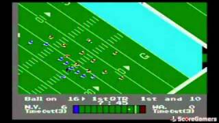 NES Play Action Football Wii Virtual Console [upl. by Gerc]