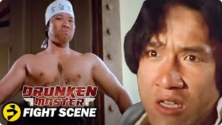 DRUNKEN MASTER  Jackie Chan  Freddy Wong vs Restaurant Staff  Fight Scene [upl. by Accissej]