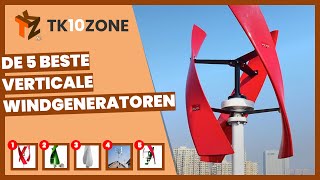 De 5 beste verticale windgeneratoren [upl. by Man]