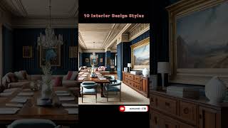 The 10 Most Popular Interior Design Styles！ [upl. by Bertsche]