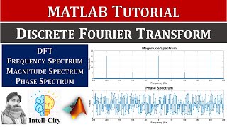 DFT in MATLAB  Discrete Fourier Transform [upl. by Ecinwahs]