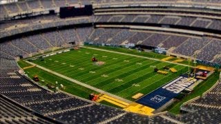 From Giants to Jets Morphing MetLife Stadium [upl. by Ahtan]