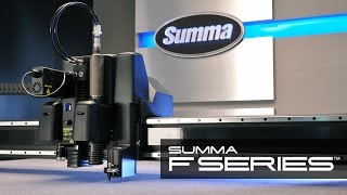 Summa F Series Pro Flatbed Digital Finishing System [upl. by Ellehcear354]