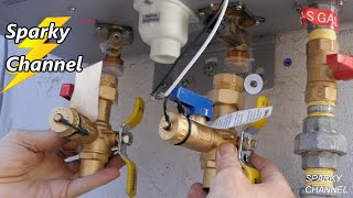 How To Install a Condensing Tankless Outdoor Water Heater [upl. by Lady]