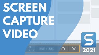 How to Screen Capture Video Snagit 2021 [upl. by Stultz]