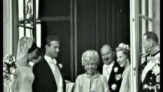 Royal Wedding of Queen Margrethe II and Prince Consort Henrik 1967 Part 3 [upl. by Munsey486]