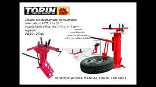 DESMONTADORA MANUAL TORIN trk6001 [upl. by Lail]