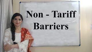 Non  Tariff Barriers [upl. by Elihu]