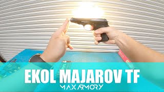 Ekol Majarov 9mm Blank Firing Guns Top Vent  MaxArmory [upl. by Adallard]