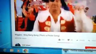 Wiggles Bing Bang Bong Thats a Pirate Song pitch 0 [upl. by Gifferd]