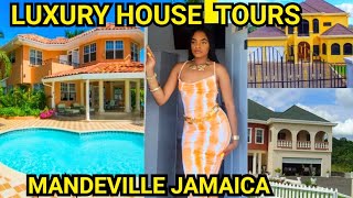 HOUSE TOUR IN MANDEVILLE JAMAICA DRIVETHUR 23🇯🇲 BUILDING amp BUYING HOMES IN JAMAICA [upl. by Yentruoc]