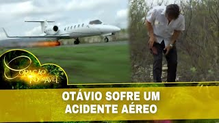 Coração Indomável  Otávio sofre um acidente aéreo [upl. by Litt319]