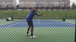 Nick Kyrgios Court Level Practice Atlanta [upl. by Lambard]