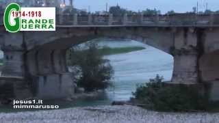 Ponte della Priula IL PIAVE MORMORÒ Susegana Treviso [upl. by Nivets]