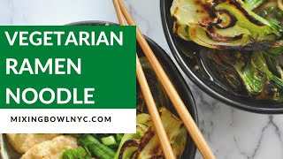 Vegetarian Ramen Noodle [upl. by Kcirddehs]