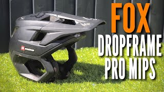 FOX Dropframe Pro MTB Helmet Review  Test [upl. by Peterus]