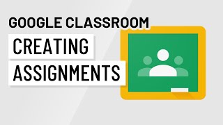 Google Classroom Creating Assignments [upl. by Collum]