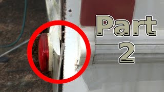 PART 2  How to Reseal and Replace Your RV Exterior Molding Trim to FIX LEAKS  RV Renovation Tips [upl. by Caves22]