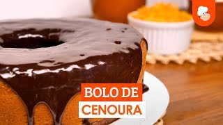 Bolo de cenoura â€” Receitas TudoGostoso [upl. by Worl]