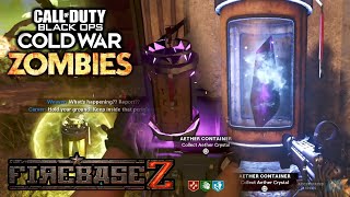 Firebase Z ALL Aether Crystal Cannister Dig Locations Guide Easter Egg Step  Cold War Zombies [upl. by Otecina853]