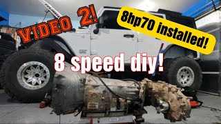 How to Swap your Transmission 8HP70Video 2 [upl. by Birdt]