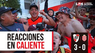 REACCIONES EN CALIENTE  RIVER 3  BARRACAS CENTRAL 0 [upl. by Shanna]