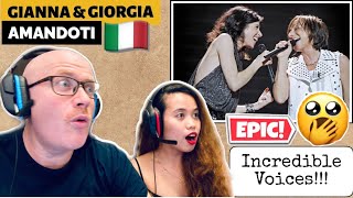 GIANNA NANNINI AND GIORGIA  AMANDOTI  REACTION THIS IS SUPERB🇮🇹 [upl. by Rangel287]