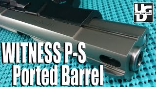 EAA Witness PS 1st Look Review PS 9mm with a Ported Barrel [upl. by Eolande]