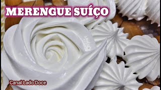 MERENGUE SUÃÃ‡O PERFEITO  COBERTURA PARA BOLOS  2 INGREDIENTES  SUPER FÃCIL E RÃPIDO [upl. by Tisman]