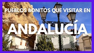 PUEBLOS bonitos de ANDALUCÍA Guía ESPAÑA [upl. by Amrak]