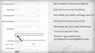 How To Setup Call Tracking Phone Numbers [upl. by Ahsela]