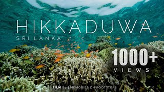 Hikkaduwa  Snorkeling  Sri Lanka [upl. by Ecallaw]