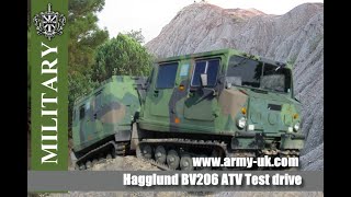 Hagglunds BV206 ATV Test drive [upl. by Asiuqram]