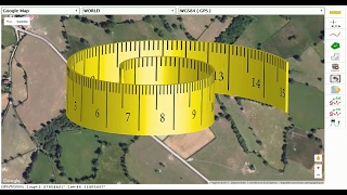 Mesurer la distance sur Google Map [upl. by Chuck754]