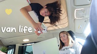 FAMILY VAN LIFE Living In A Tiny House On Wheels [upl. by Arahsit217]