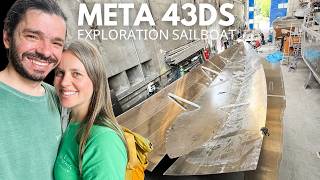 ⛵️Building an Exploration Aluminum Sailboat How to create the Hull Shape Ep342 [upl. by Ethyl]