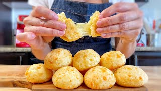 Make Incredible Pao de Queijo At Home  Easy Brazilian Cheese Bread Recipe [upl. by Godbeare213]