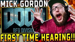 FIRST TIME HEARING DOOM  Mick Gordon quotBFG  DIVISIONquot  Metalhead Reaction [upl. by Janette]