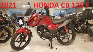 NEW Honda CB 125 F  Quick View and Specifications [upl. by Komsa470]