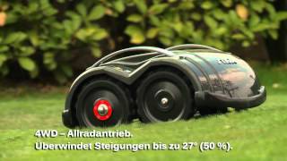 Stiga Autoclip 140 4WD German [upl. by Nylirehs]