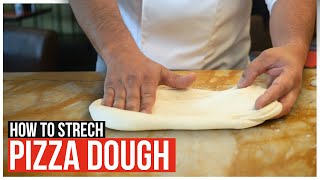 How to STRETCH NEAPOLITAN PIZZA DOUGH like a World Best Pizza Chef [upl. by Niarbo437]