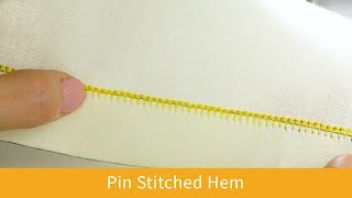 Creating a Pin Stitched Hem with the Baby Lock Brilliant [upl. by Ydneh]