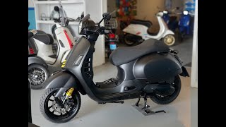 Vespa GTS SuperTech 300 HPE E5 Rizoma  De Vespa Garage [upl. by Geno380]