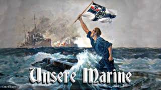 Unsere Marine German navy march [upl. by Kriste337]