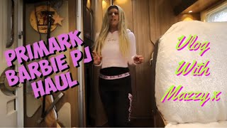 Mazzys Primark PJ Pyjama Haul  Barbie 2021 [upl. by Ilwain]