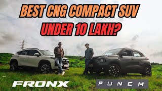 Owners Battle Tata Punch Accomplished Dazzle S CNG vs Fronx Delta CNG Which is Best CNG CAR [upl. by Server]