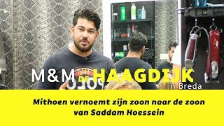 Kapper Mithoen vernoemt zijn zoon naar zoon Saddam Hoessein [upl. by Querida]