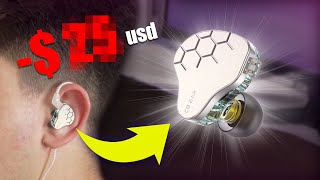 LOS MEJORES AUDIFONOS IN EAR BARATOS😲 REVIEW KBEAR LARK [upl. by Aciraa467]