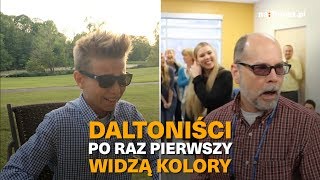 Daltoniści po raz pierwszy widzą kolory [upl. by Leavitt]